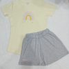 Pijama Arcoiris crema | Tutty Store