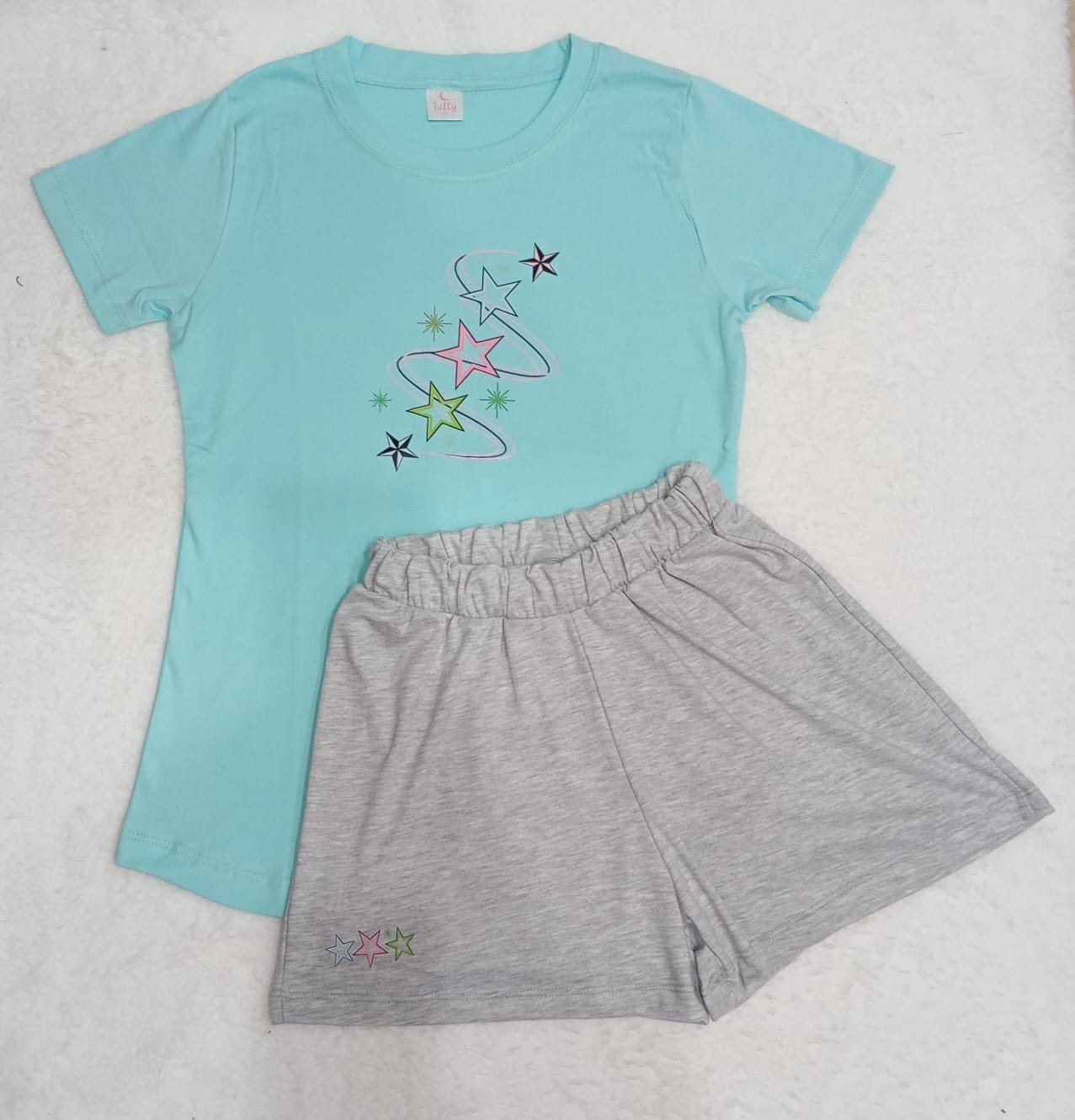 Pijama Estrella aqua | Tutty Store