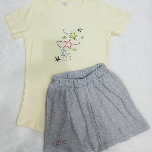 Pijama Estrella crema | Tutty Store