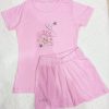 Pijama Estrellas rosa entero | Tutty Store