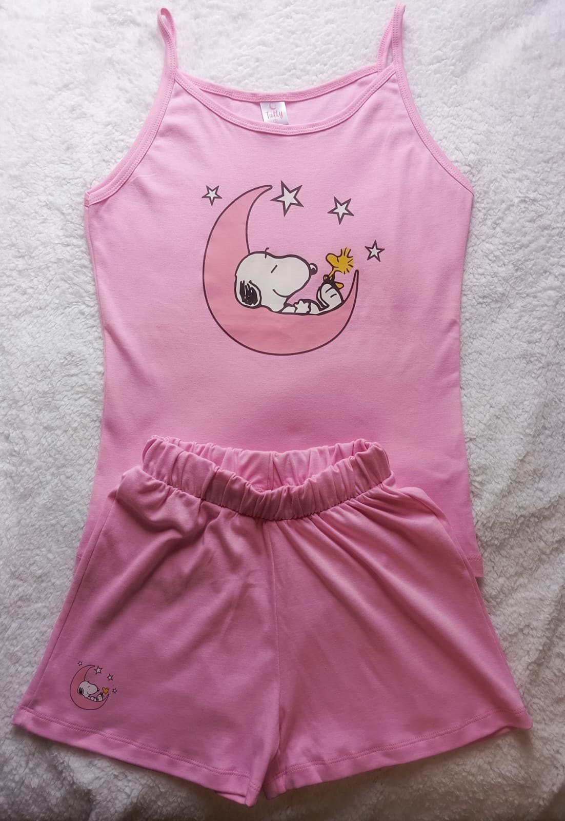 Pijama Bividi snoopi rosa | Tutty Store