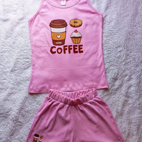 Pijama bivdi coffe rosado tutty store