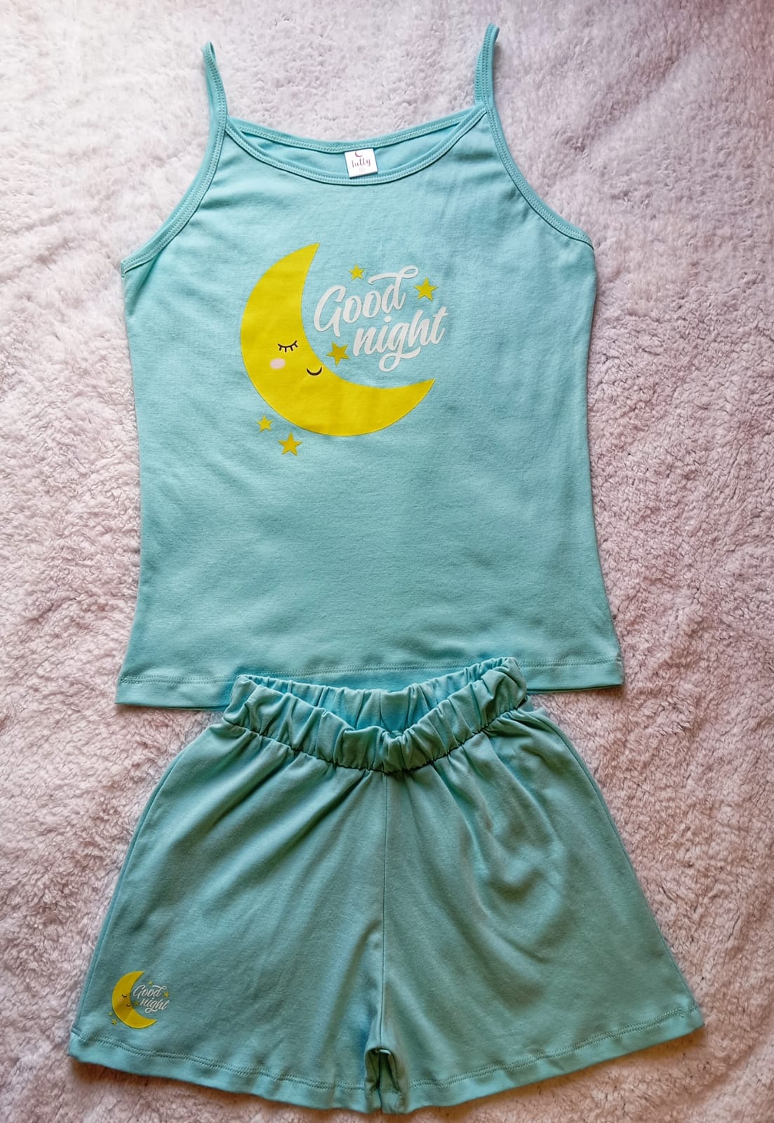 Pijama bividi good nigt aqua | Tutty Store