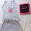 Pijama bividi osito melange | Tutty Store