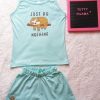 Pijama bividi pereza aqua | Tutty Store