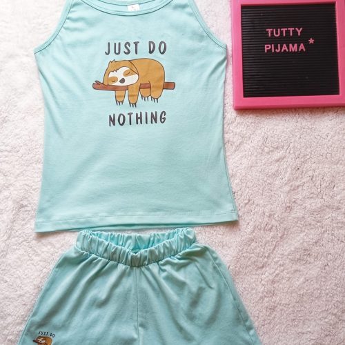 Pijama bividi pereza aqua | Tutty Store