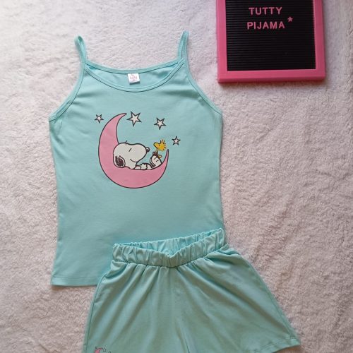 Pijama bividi snoopi aqua | Tutty Store