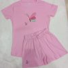 Pijama mariposa rosa entero | Tutty Store