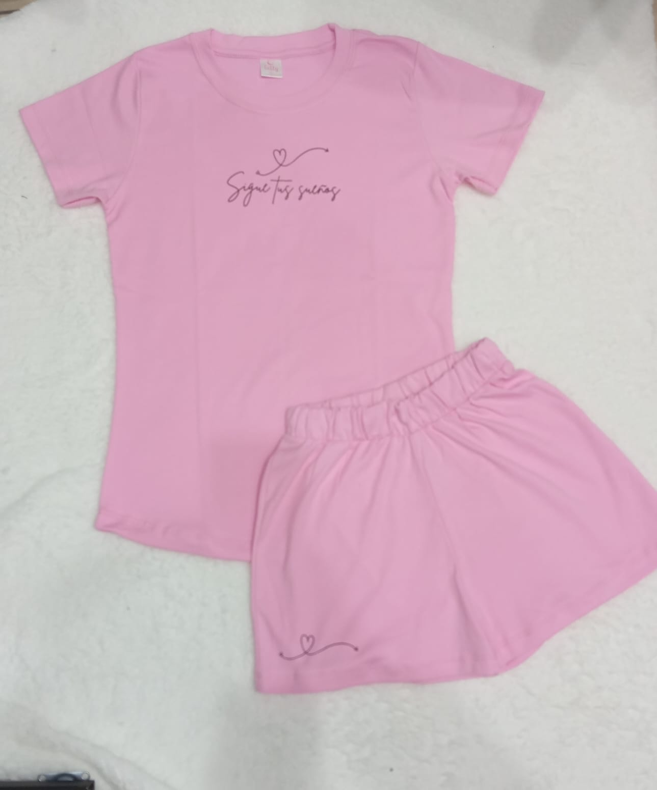 Pijama sigue tus sueños rosa entero | Tutty Store