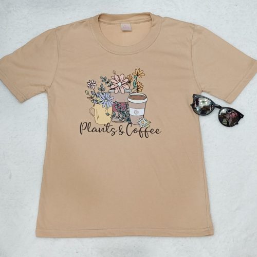 plantas y cafe beige | Tutty Store